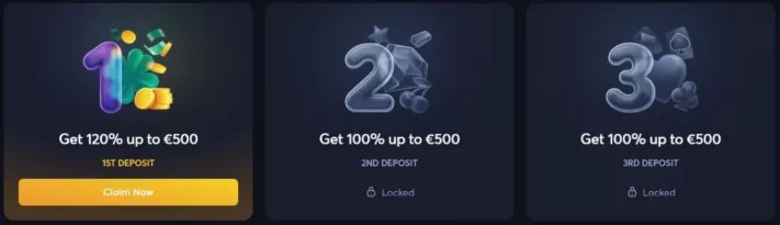 Welcome Offer Bonus Pack Blazzio Casino