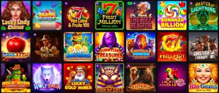 Rooster Bet Casino Slot Games