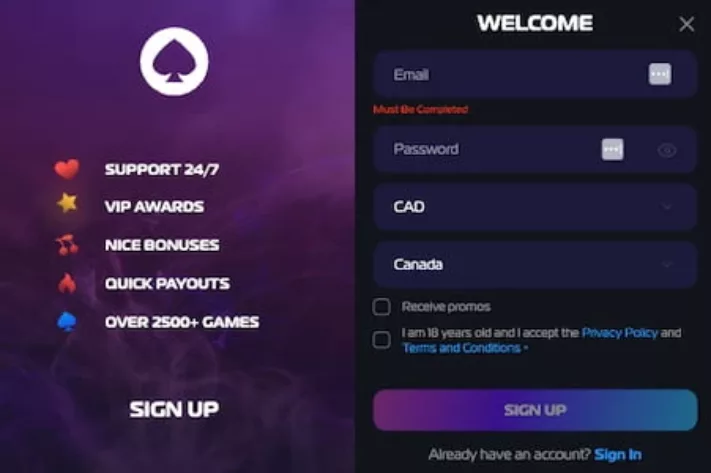 John Vegas Casino login