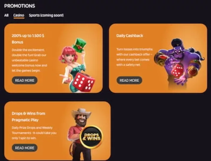 Reddice Casino bonus promotions