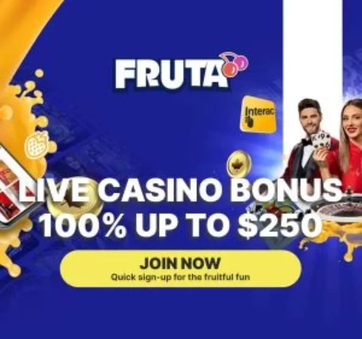 Fruta Live Casino Welcome Bonus